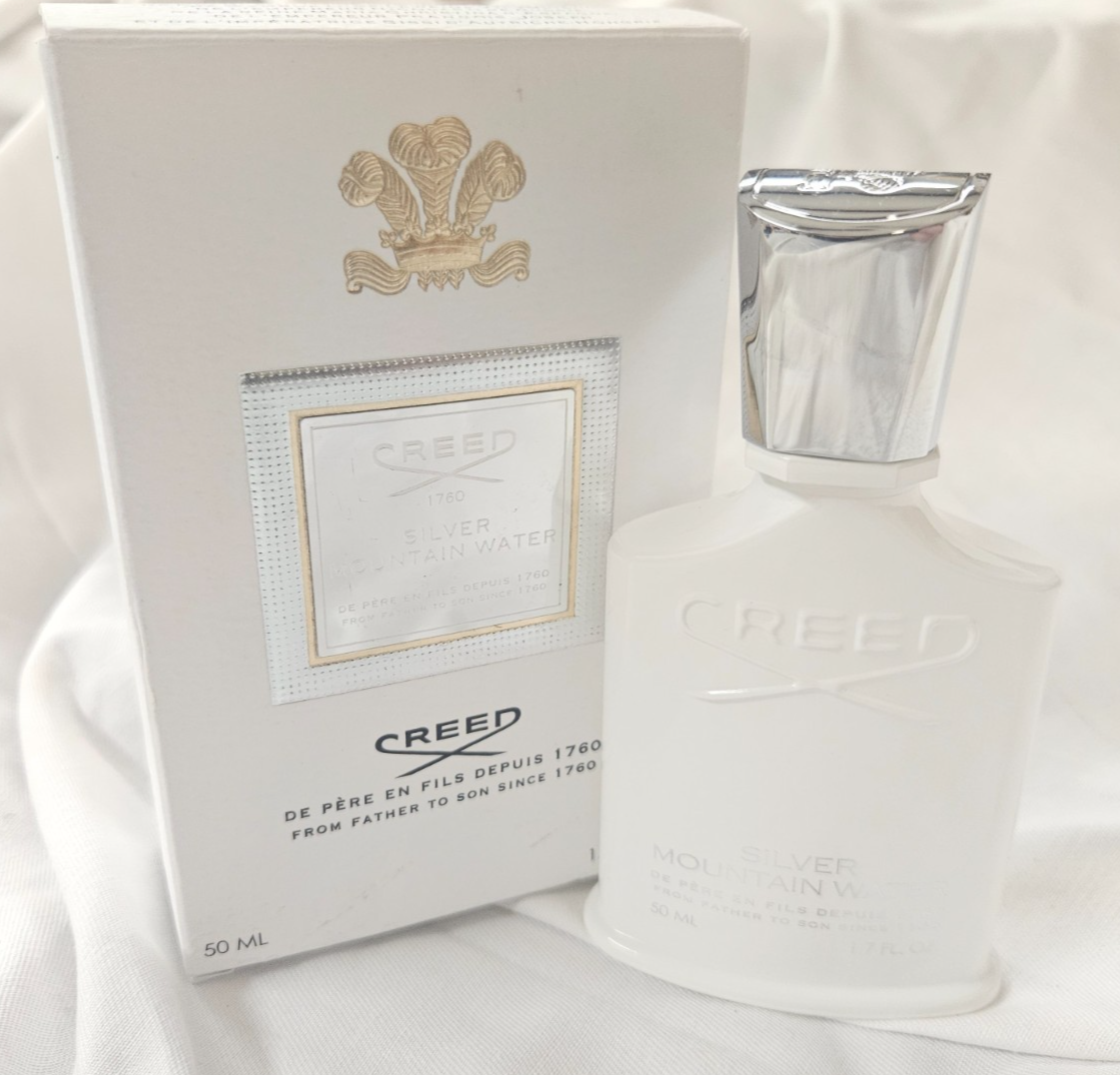 Creed Silver Mountain Water Unisex Eau De Parfum 1.7 Oz 50 Ml