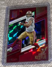 2022 Panini Donruss Elite - George Kittle #49 Red /399