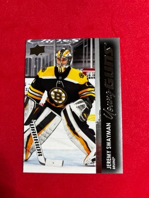 2021-22 Upper Deck Series 1 - Young Guns Jeremy Swayman #226 (RC)
