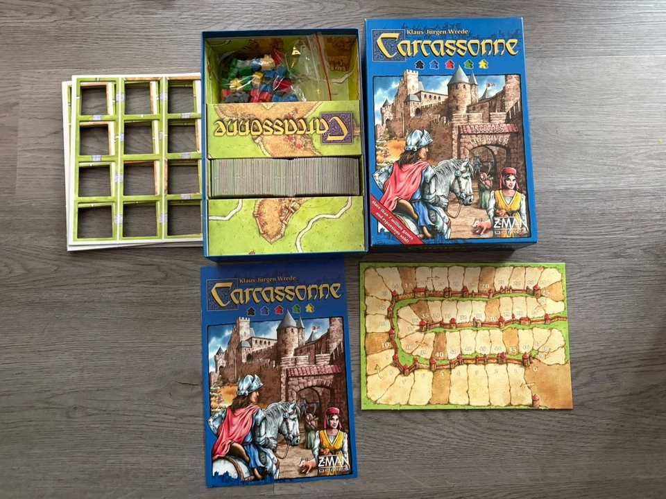 Carcassonne Board Game by Z-Man Games - 100% Complete - Image 3 of 4