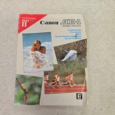 Canon Camera AE-1 camera Owner's Manual Guide EN PART 2