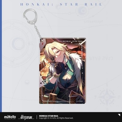 Honkai Star Rail offizieller Aventurin Lichtkegel Acryl Schlüsselanhänger miHoYo