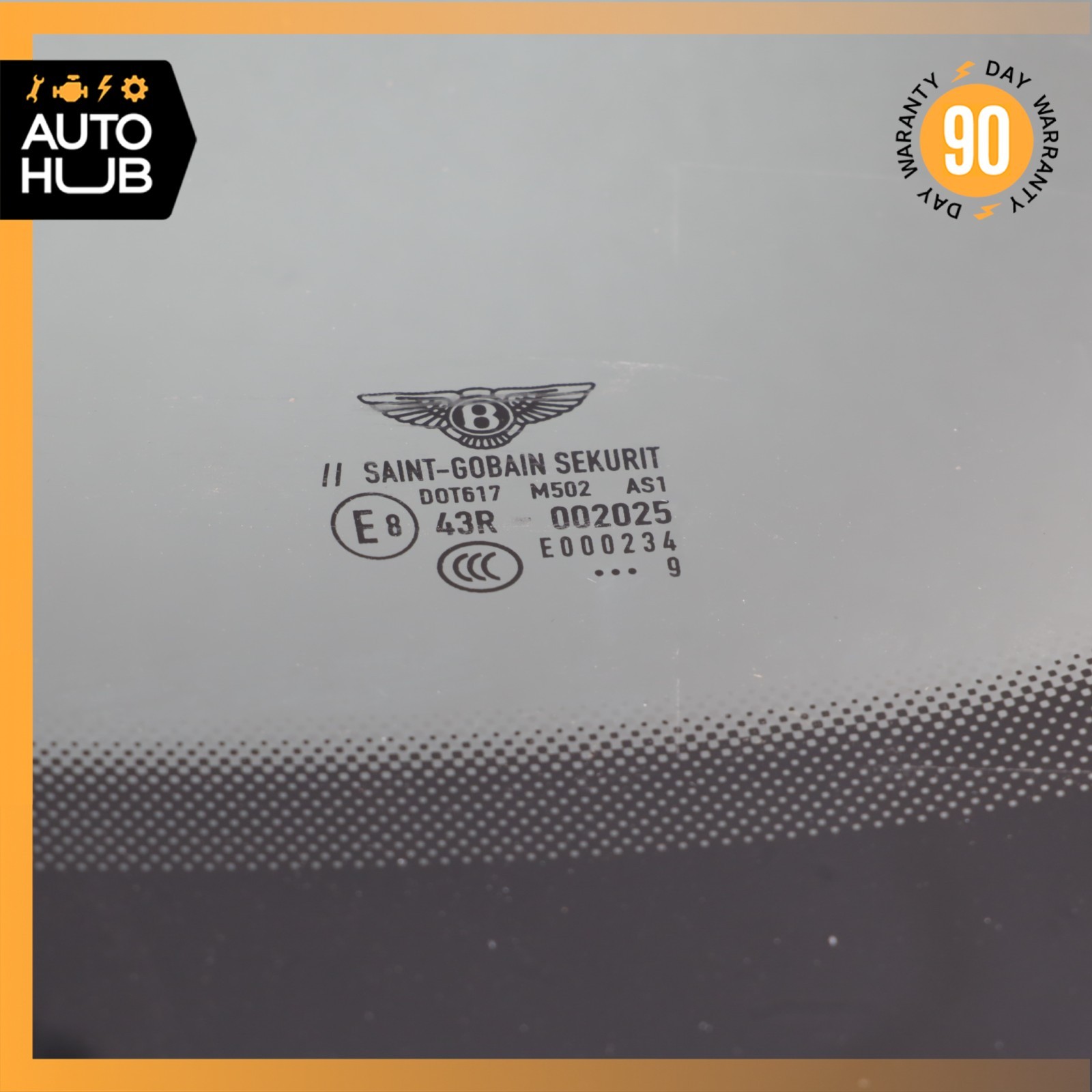 Bentley Continental GTC GT Front Windshield Wind Shield Glass OEM