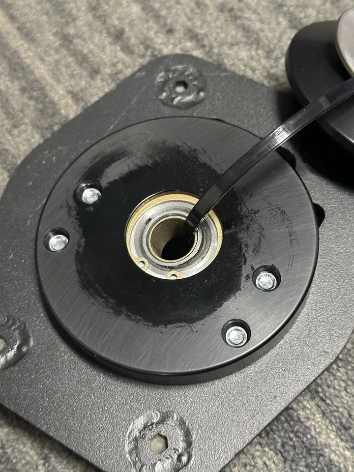 Placas inclinables ajustables hechas en EE. UU. para Porsche 924 944 968 resortes de 2,5" Coilover Foto 3 de 3