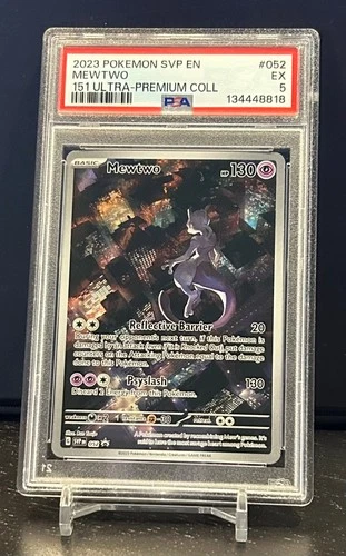 PSA 5 Mewtwo City 2023 Pokemon 151 UPC Promo SVP EN 052 EX