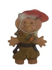 1966 Troll Vintage NIK Doll 5.5" Wishnik Uneeda Troll Doll Cowboy Ranch - RARE