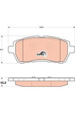 FRONT BRAKE PAD SET DISC BRAKE
