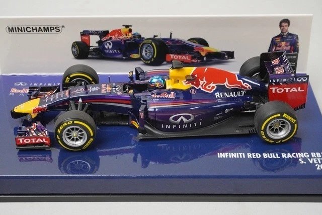 1:43 MINICHAMPS 410140001 Infiniti Red Bull Racing RB10 2014 #1 model car - Image 3 of 4