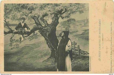 Alte Postkarte - 75 - Paris - Le Petit Chantre de Notre Dame - 2 la renc