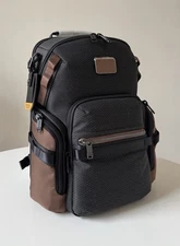 Tumi Alpha Bravo Navigation Backpack, Black Onyx  $575