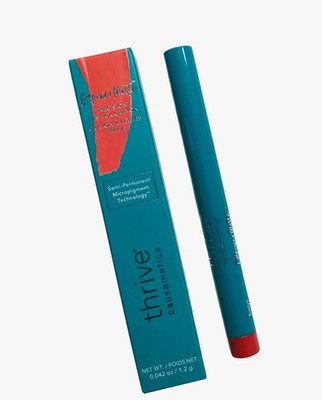 THRIVE EMPOWERMATTE LIPSTICK CRAYON - EVELYN - CORAL PINK  (NWB/Full Size)