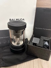 BALMUDA The SPEAKER M01A-BK Bluetooth AUX Wireless LED 360  surround BLACK NEW