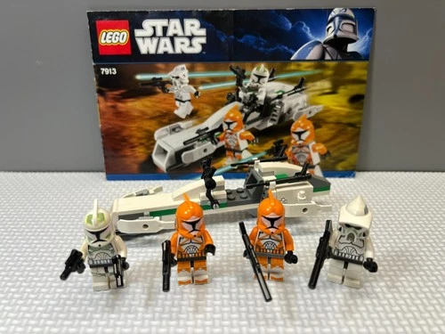 New ListingLego Star Wars Set 7913 Clone Trooper Battlepack 100% Complete with Instructions
