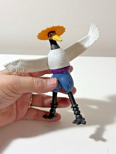 2011 McDonald's Kung Fu Panda Master Crane Twist Turn Figure Toy - Picture 5 of 7