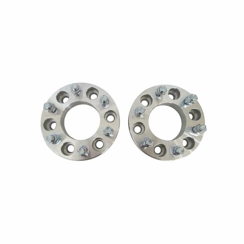 Pair - 1.25" 6x135 Billet Wheel Spacers 14x2.0mm stud Ford F-150 2WD 4WD Pickup - Picture 2 of 7