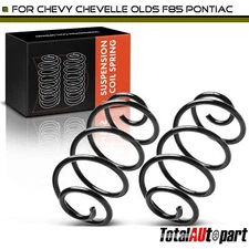 2x Coil Spring for Buick Skylark Special Chevrolet Chevelle Rear Left and Right