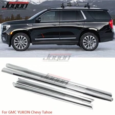 Side Door Body Guard Molding Trim For GMC YUKON Denali Chevy Tahoe 2021 2022-25