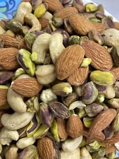 Raw Cashews Raw Almonds Raw Shelled Pistachios Fiesta Mix by Agro Sun Quality