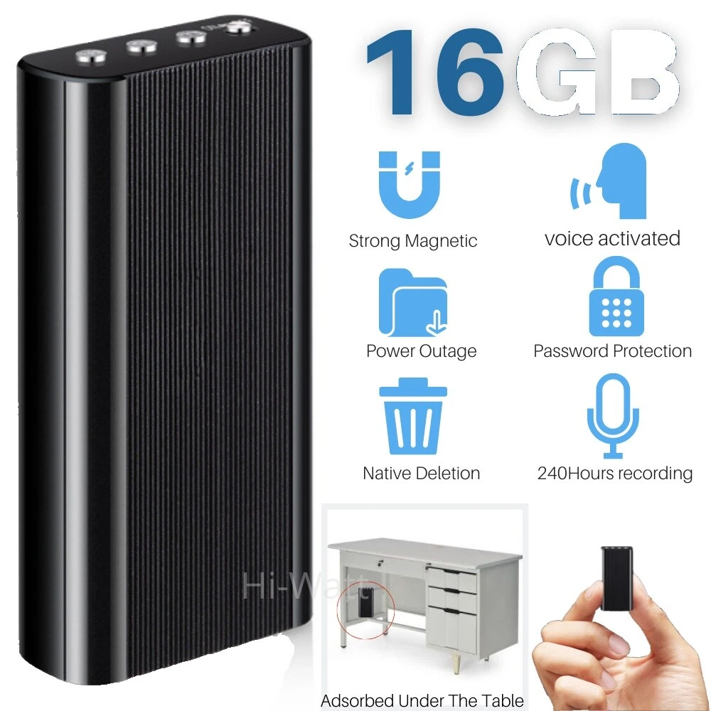 Flash Memory 16 GB Flash Memory Dictaphones & Voice Recorders
