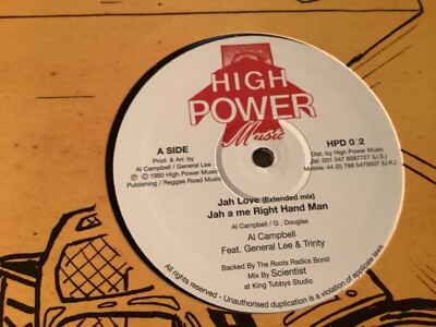 Al Campbell , Jah Love , 12'' Taxi