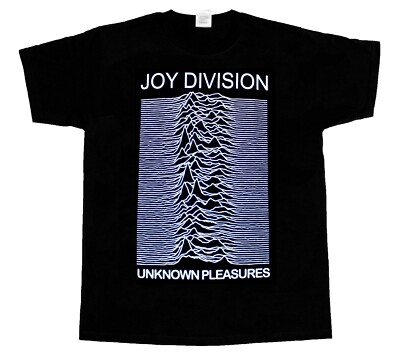 JOY DIVISION UNKNOWN PLEASURES '79 Short - Long sleeve new black T-SHIRT 345XL