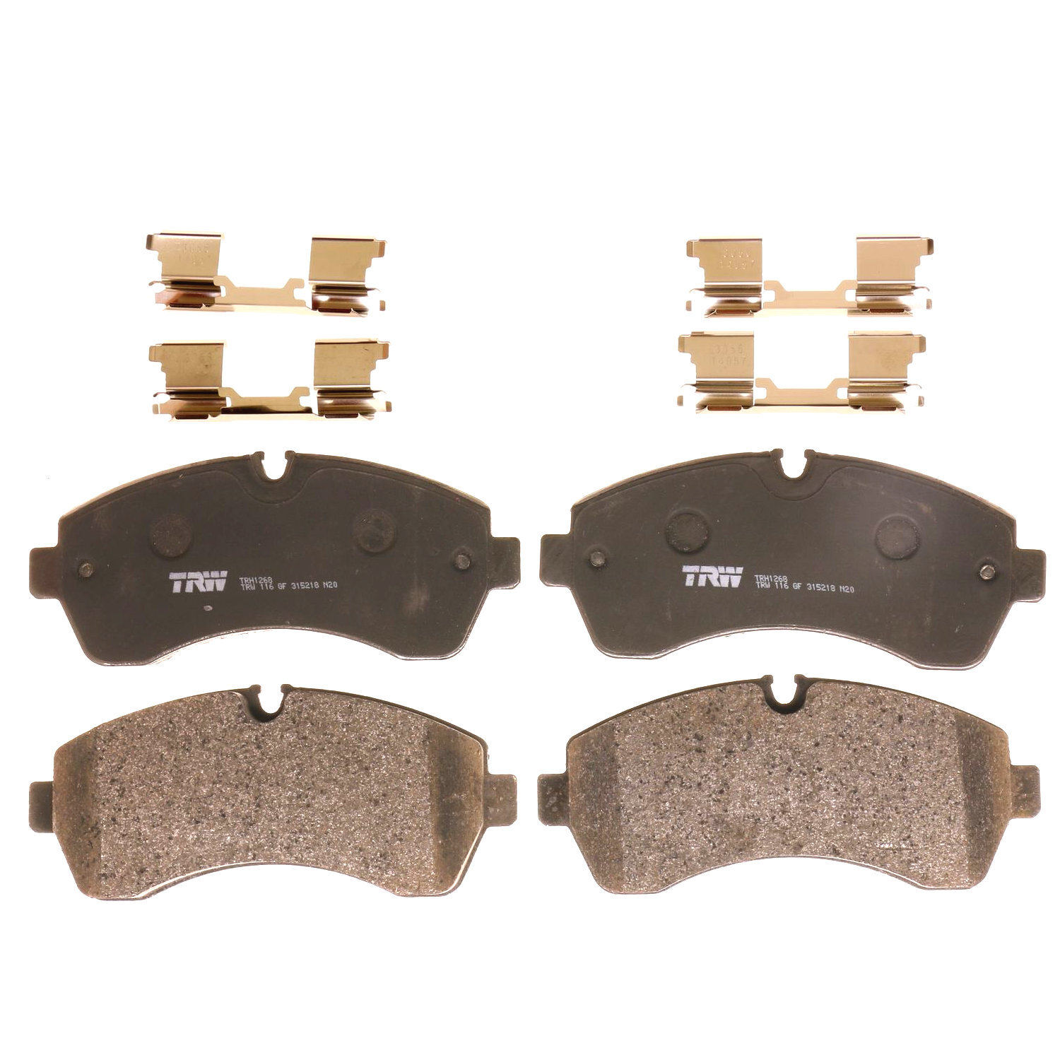 Front Brake Pad Set for Mercedes Sprinter 2010-2019 TRW Pro TRH1268