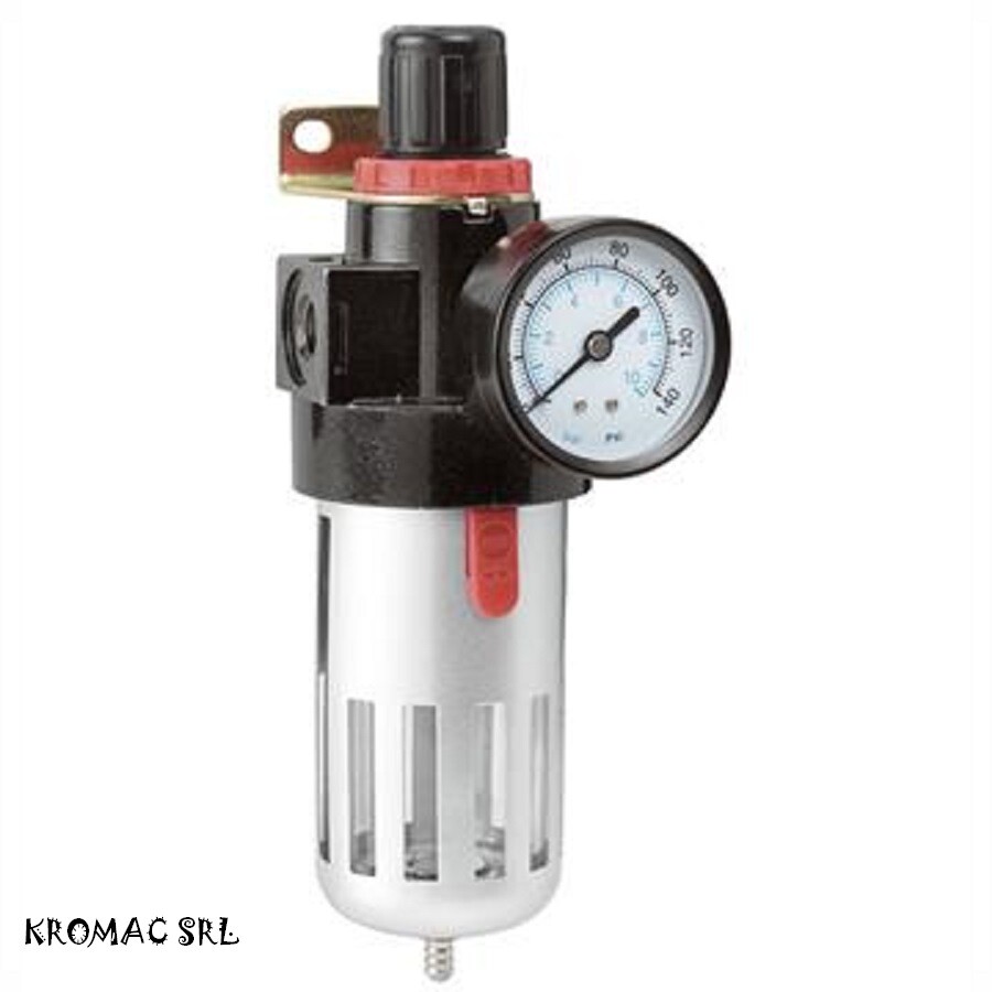 RIDUTTORE DI PRESSIONE CON MANOMETRO E SEPARATORE CONDENSA FERVI 0777/2