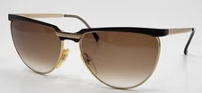 1970s FILOS 5416 Sunglasses Color 3F61 Black Top/Gold Bottom 56-15-135 New