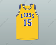 CUSTOM Jeff Hornacek 15 Lyons Township High School  Jersey 5Stitched S-6XL