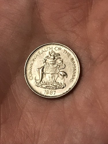 MONETA BAHAMAS, CINQUE CENTESIMI 1974 PROOF - Foto 4 di 5