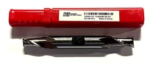 ProCut 11/32" HSS Double End Mill 2 Flute 3/8" Shank