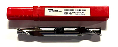 ProCut 11/32'' HSS Double End Mill 2 Flute 3/8'' Shank