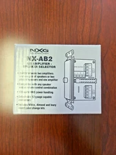 NX-AB2: A/B AMPLIFIER-SPEAKER SELECTOR