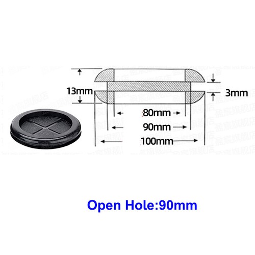 16 - 130mm Blanking Rubber Grommets Closed Blind Plugs Closed Bungs Wire Protect - Picture 28 of 32