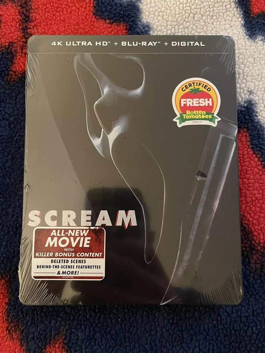 Scream 1, 2, 3, 5 (2022), IV (6) 4K SteelBook LOT (UHD Blu-ray Digital)  OOP