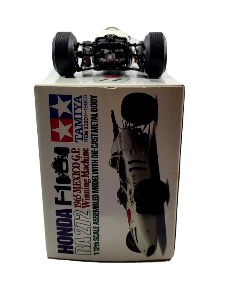 Tamiya 1/12 Honda F-1 RA272 1965 México GP Máquina ganadora Acabado Diecast Kit Foto 2 de 4