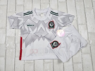 Soccer Mexico Jersey, playera de Mexico para niño incluye shorts