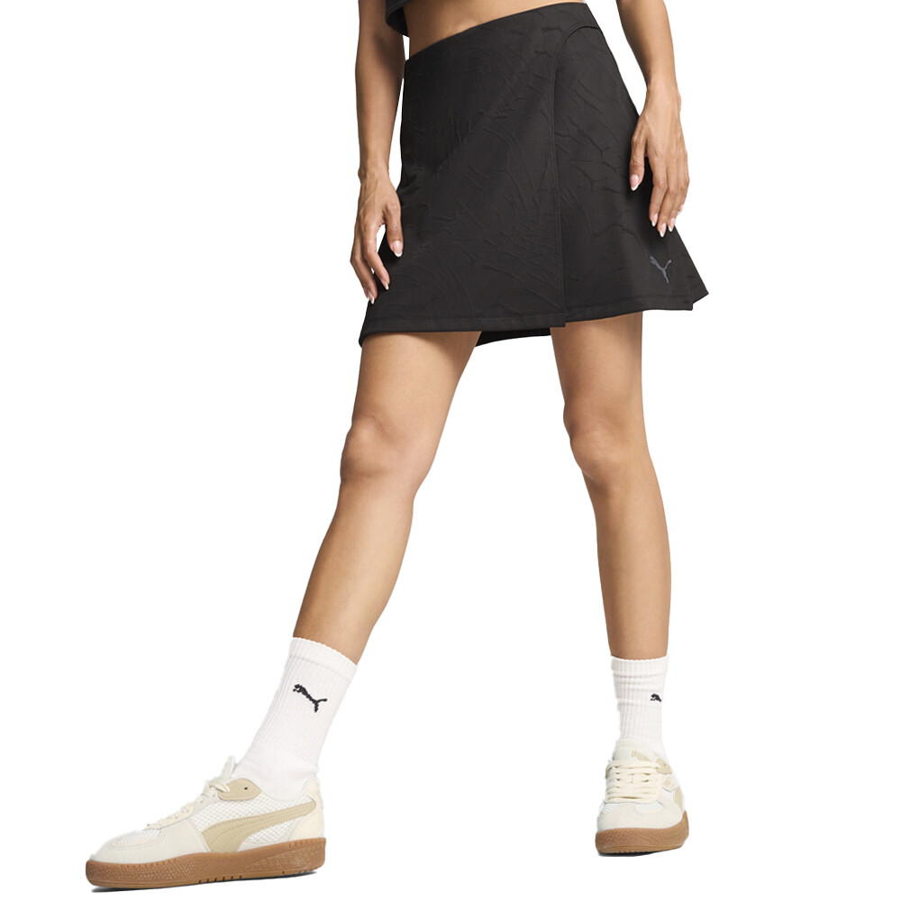 Юбка с рельефной текстурой Puma Dare To Женская Размер S Повседневная 62664601