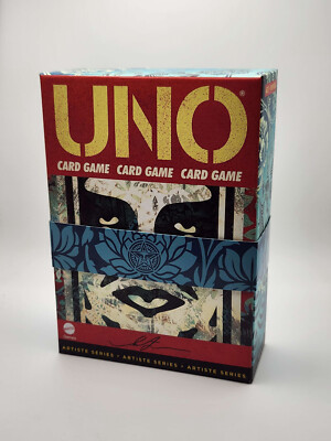 OBEY x Mattel Creations UNO Artiste Shepard Fairey, Sealed Never Opened
