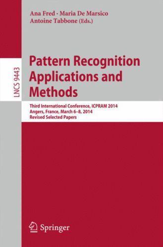 Lecture Notes in Computer Science Ser.: Pattern Recognition ...