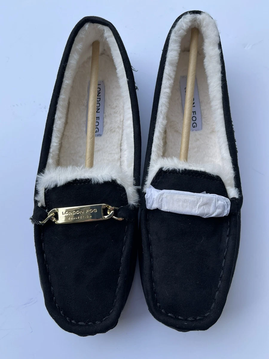 London Fog Women s Lisa Moccasin Slipper Shoes Sz 8M NWB