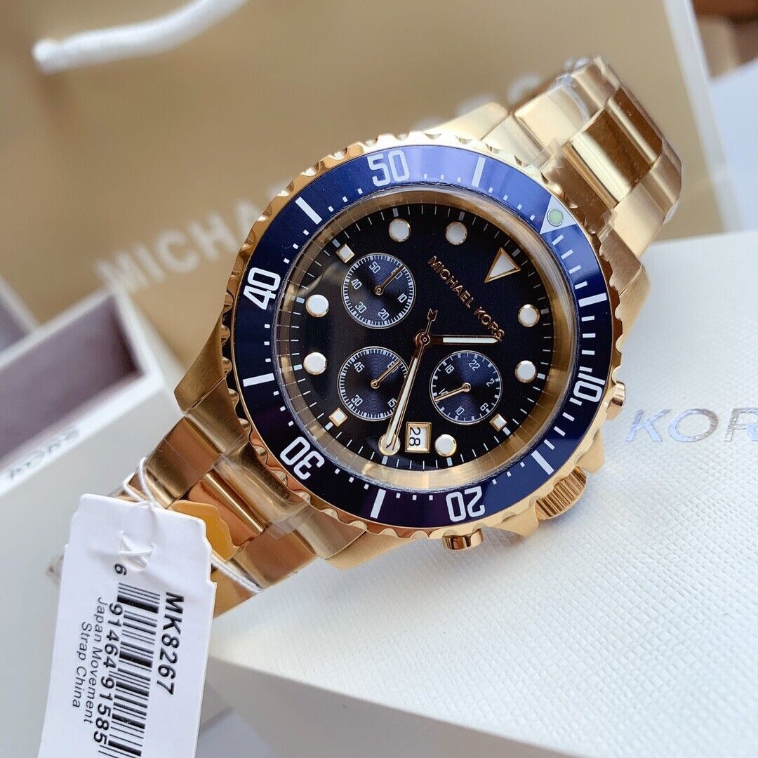 特価!Michael Kors エベレスト メタルベルト クロノグラフ腕時計 615Rb02aatL.jpg