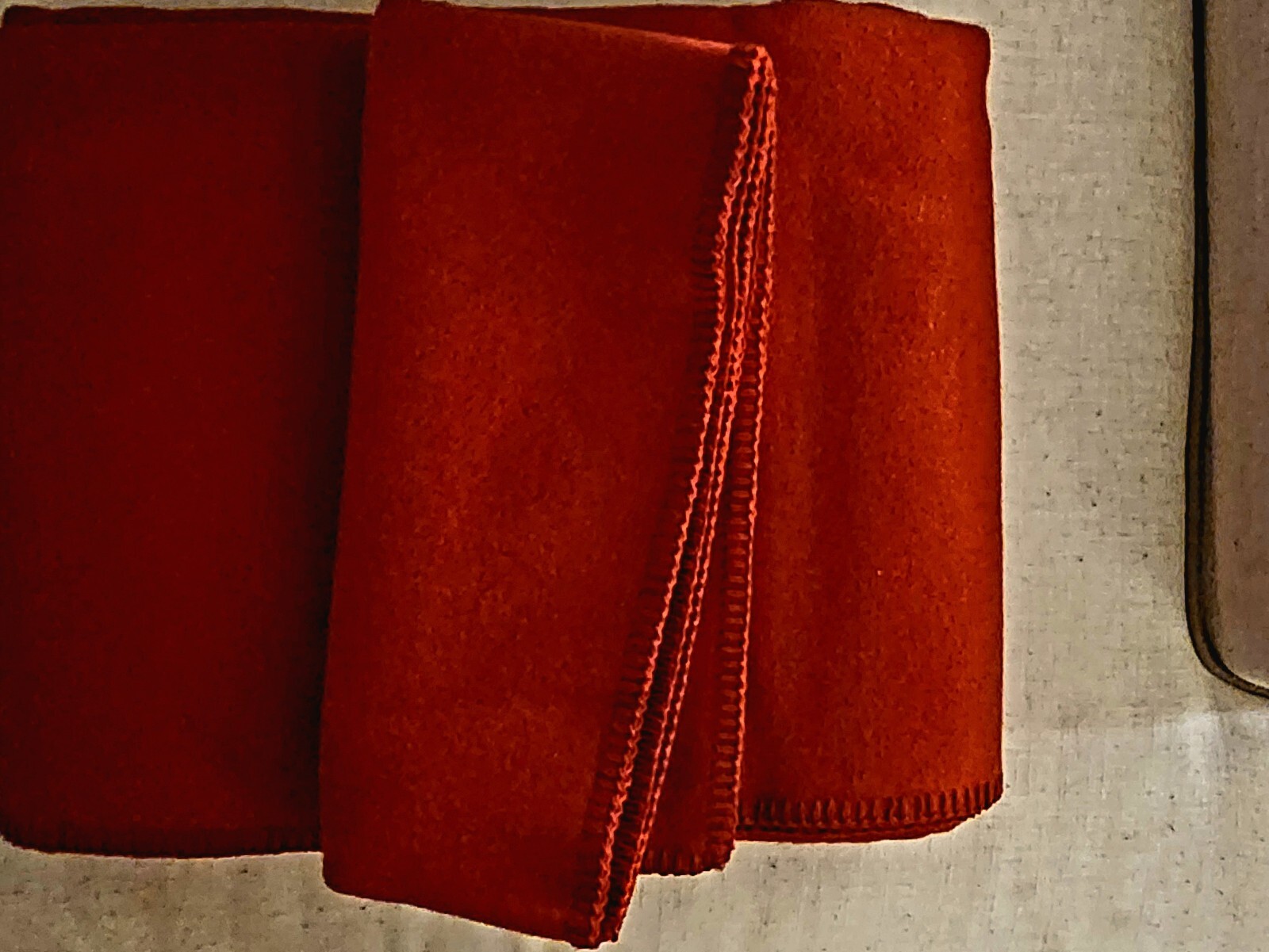 NEW Pendleton RED Wool Queen Size Blanket Whip Stitch edge/ Orig Pkg eBay