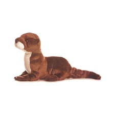 Aurora World Plush - Mini Flopsie - SLIDDY the River Otter (8 inch) - New