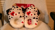 Squishmallows Dog Heart Slippers Size Kids 4/5 Ladies 6/7 New
