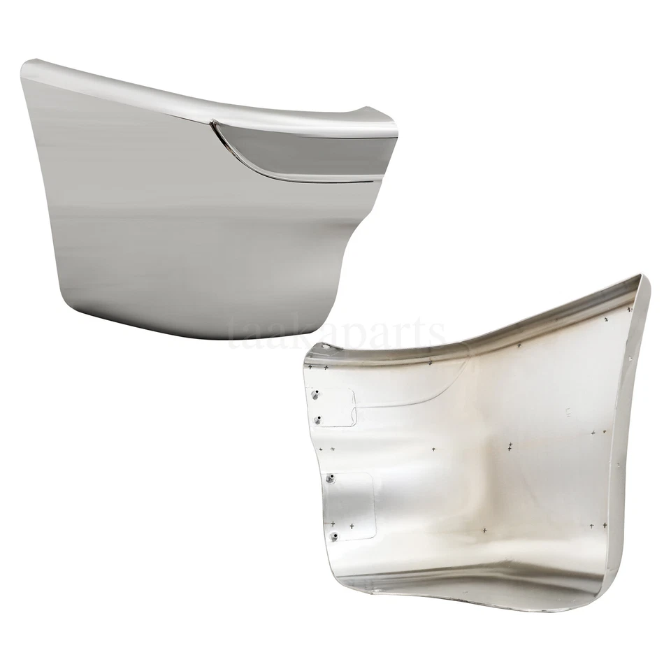 Steel Front Bumper Cover 3Pcs Chrome For Freightliner Columbia 1997-2014 Foto 4 de 4