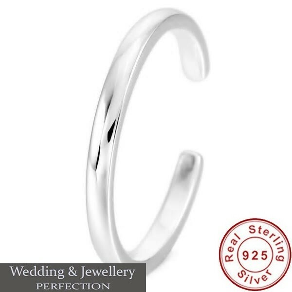 Sterling Silver Anillo del Dedo del Pie-Diseño nudo celta