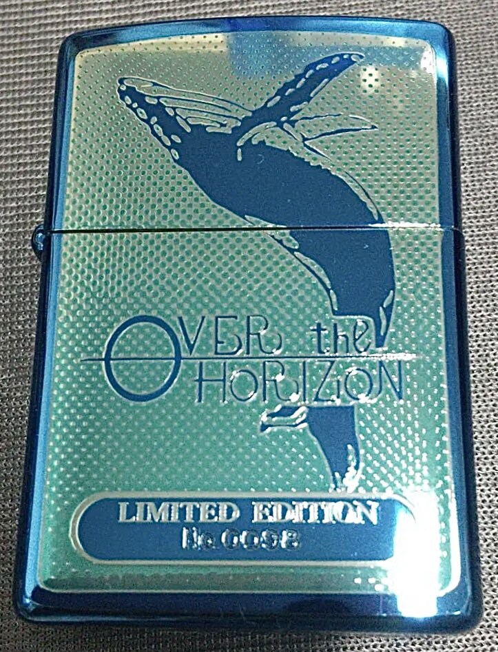 Zippo Whale Blue Rare Beautiful Rare Limited Edition JP | eBay