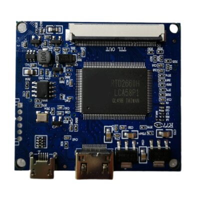 50 Pin EDP LCD Controller Driver Board  Work For TTL 50Pin Screen