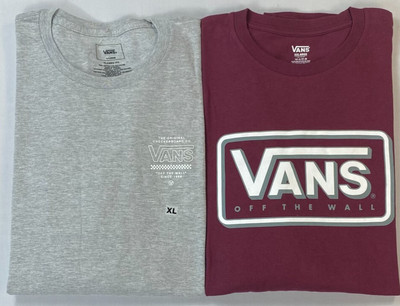 Men's Vans Long Sleeve Cotton T-Shirt NEW WITHOUT TAGS